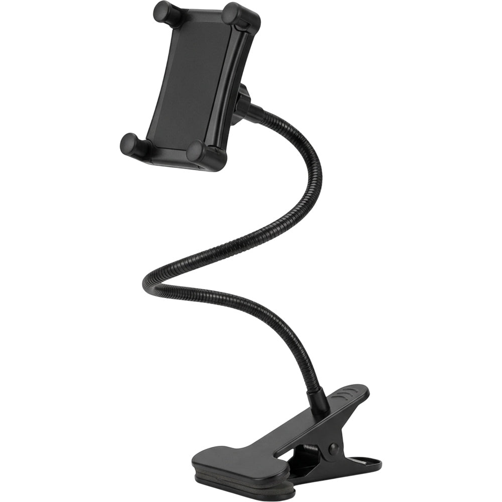 Cenly Flexible Gooseneck Clamp Phone Holder Black - Product view