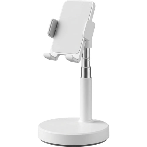 Cenly Telescopic Weighted-Base Phone Stand White - Product view
